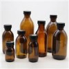 口服液瓶玻璃棕色茶色小口一次性蓋采樣水樣飲料玻璃瓶透明