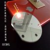 廠家Led發(fā)光化妝鏡片 折疊 迷你便攜帶燈化妝鏡 亞克力鏡片